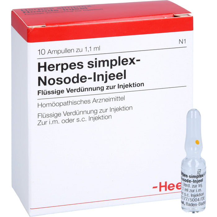 Herpes simplex-Nosode-Injeel Ampullen, 10 pcs. Ampoules