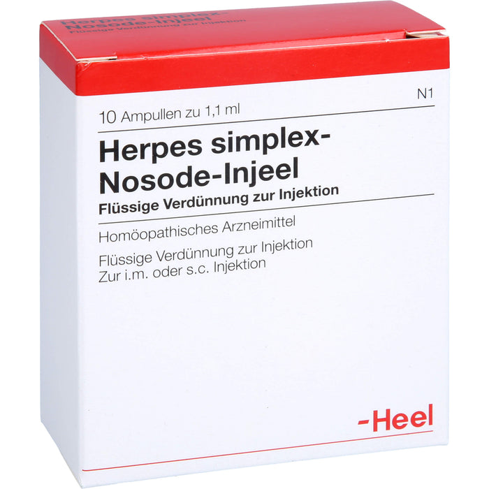 Herpes simplex-Nosode-Injeel Ampullen, 10 pcs. Ampoules