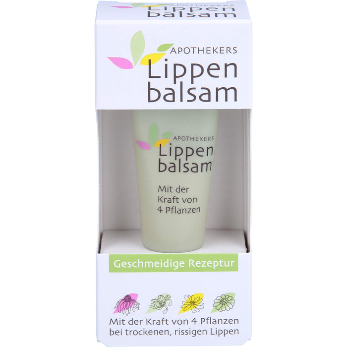 Apothekers Lippenbalsam bei trockenen, rissigen Lippen, 8 ml Crème