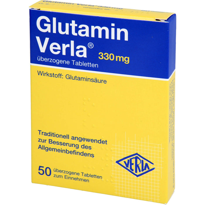 Glutamin Verla Tabletten , 50 St. Tabletten