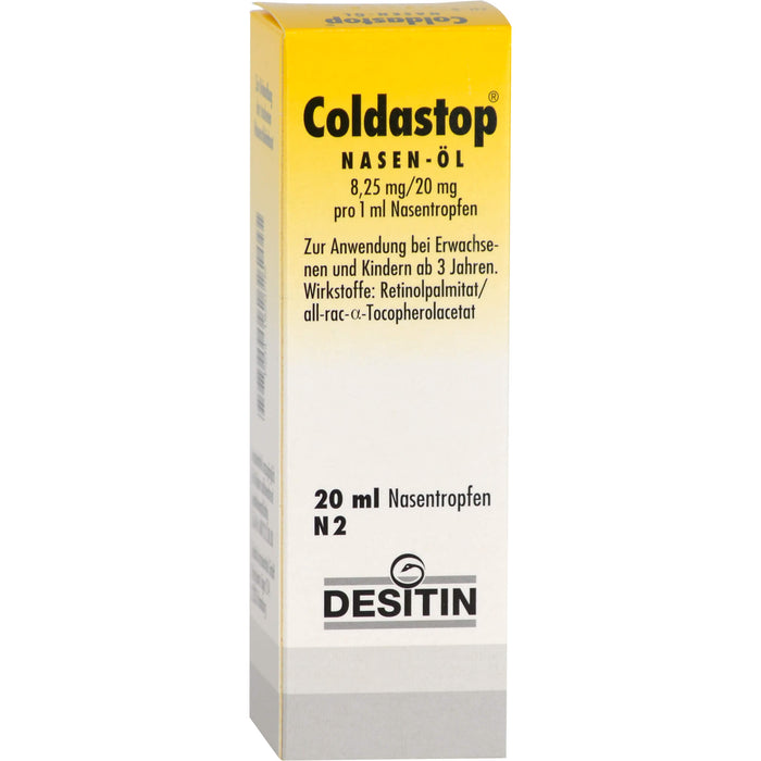 Coldastop Nasen-Öl, 20 ml Lösung