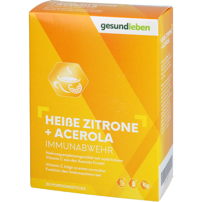 gesund leben Heiße Zitrone + Acerola, 20 St PUL