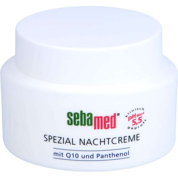 sebamed spezial Nachtcreme mit Q10 und Panthenol, 75 ml Cream