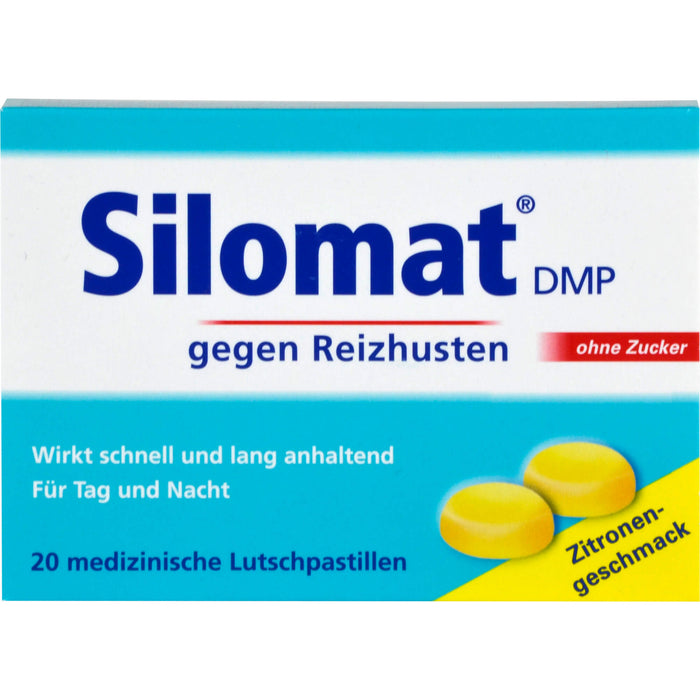 Silomat DMP Lutschpastillen Zitronen-Geschmack, 20 pcs. Tablets