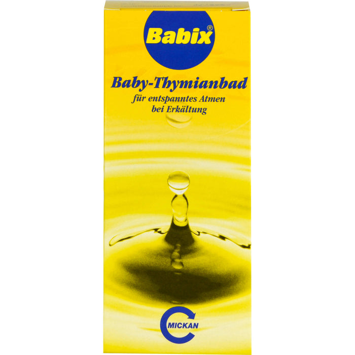 Babix Baby-Thymianbad für entspanntes Atmen, 125 ml Lösung