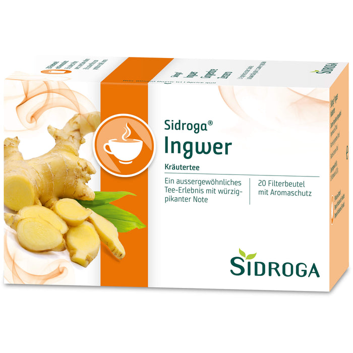 Sidroga Ingwer Kräutertee, 20 St. Filterbeutel