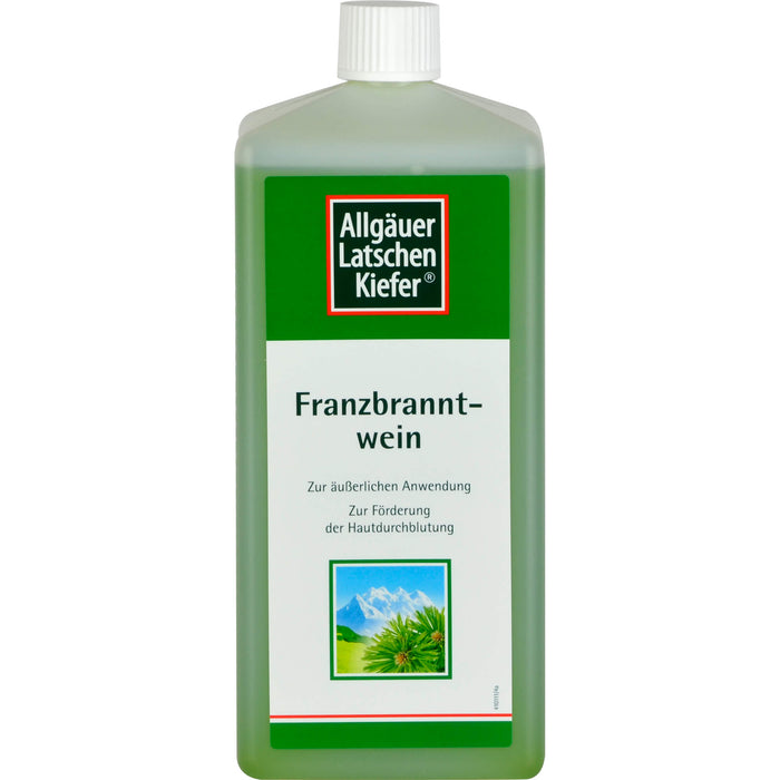 Allgäuer Latschenkiefer Franzbranntwein Lösung, 1000 ml Lösung