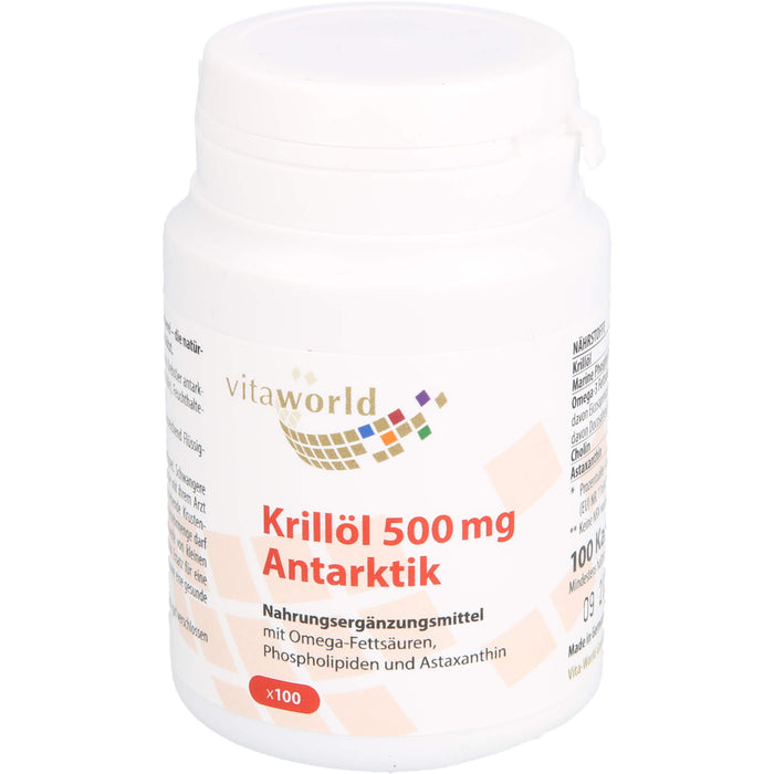 Krillöl Antarktik 500mg, 100 St KAP