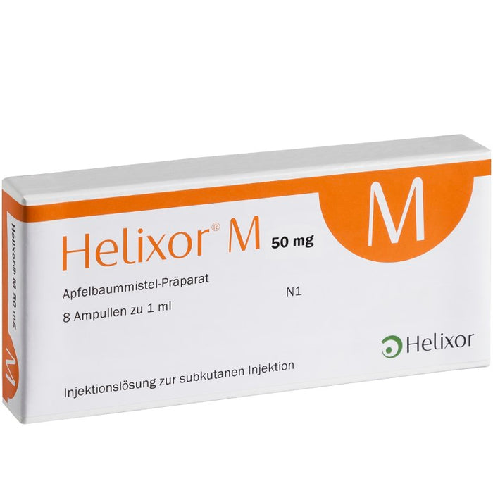 Helixor M 50 mg, 8 pc Ampoules