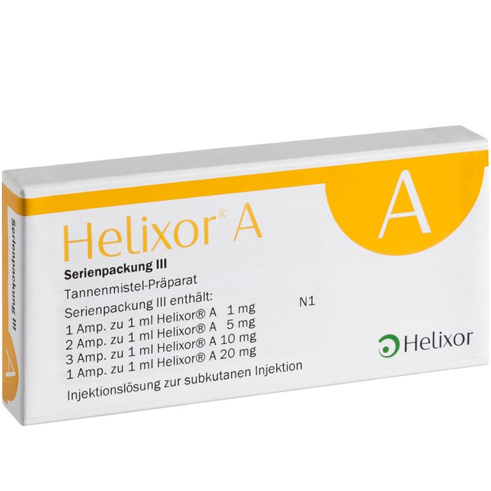 Helixor A Serienpackung III, 7 pc Ampoules