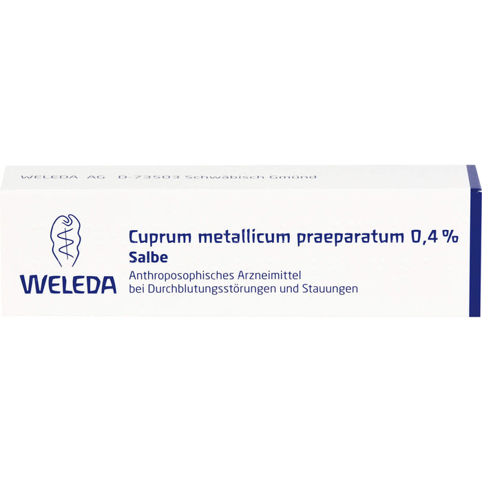 WELEDA Cuprum metallicum praeparatum 0,4% Salbe, 23 g Onguent