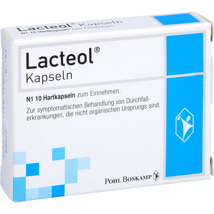 Lacteol 340 mg Hartkapseln bei Durchfall, 10 pc Capsules