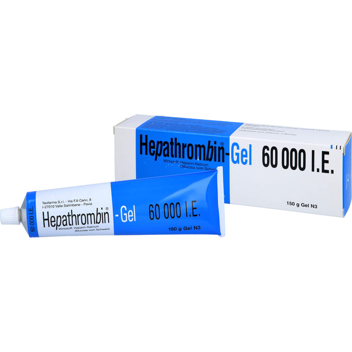 Teofarma Hepathrombin-Gel 60 000 I.E., 150 g Gel