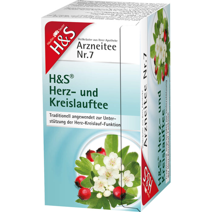 H&S Herz- und Kreislauftee Arzneitee Nr. 7, 20 St. Filterbeutel