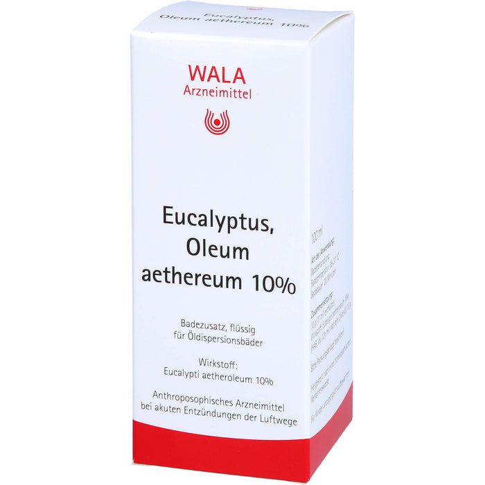 WALA Eucalyptus Oleum aethereum 10% Badezusatz, 100 ml Oil