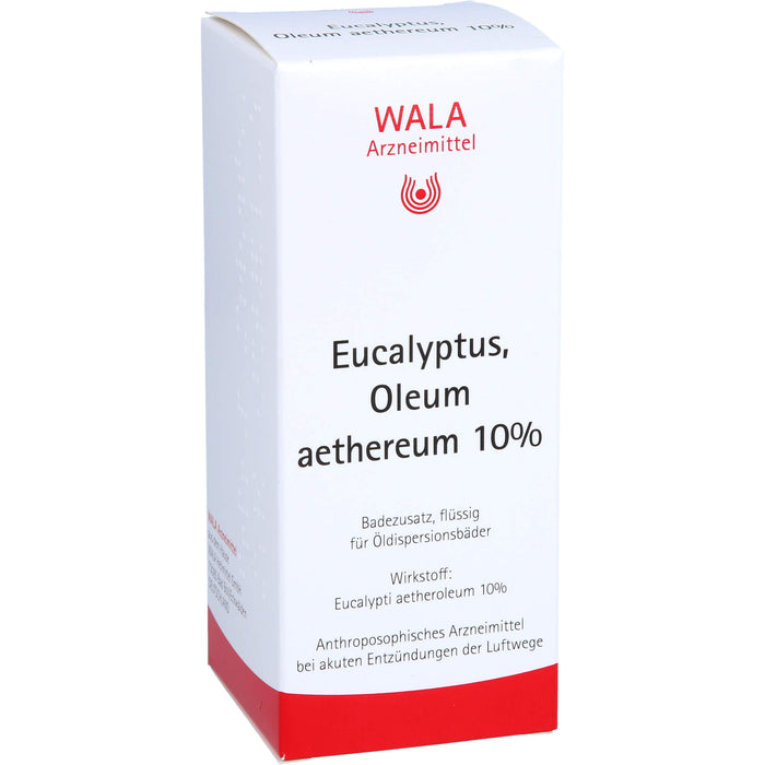 WALA Eucalyptus Oleum aethereum 10% Badezusatz, 100 ml Huile