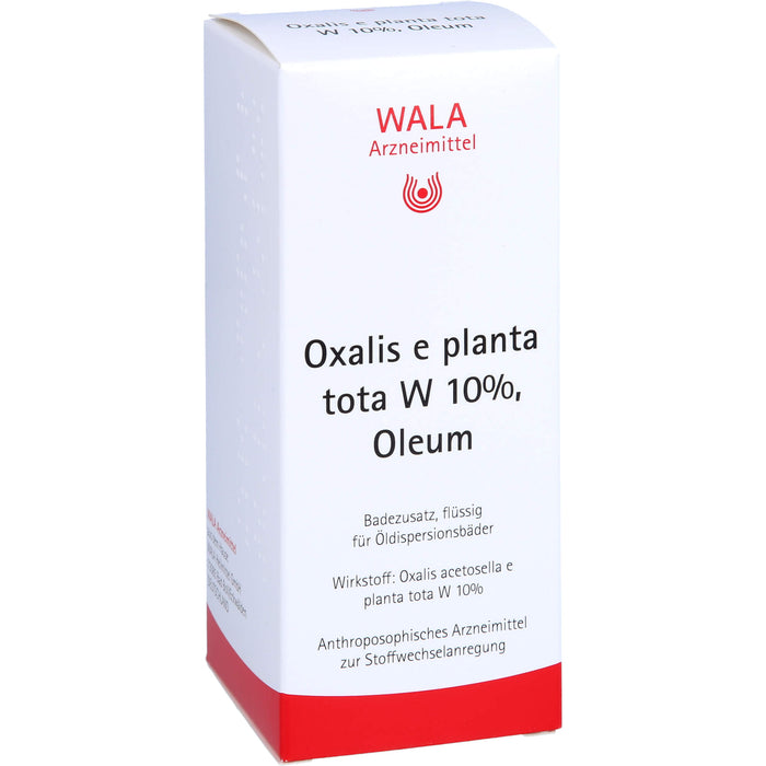 Oxalis E Planta tota W 10% Oleum, 100 ml OEL