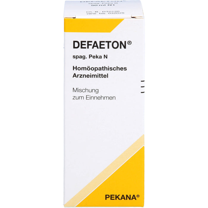 Defaeton Spag. Peka N Tropf., 50 ml TRO