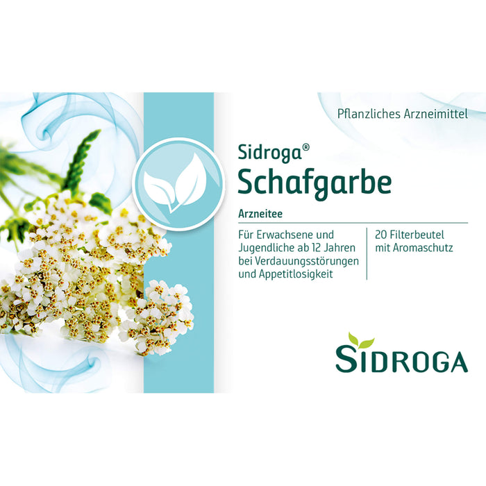 Sidroga Schafgarbe Tee, 20 pc Sac filtrant