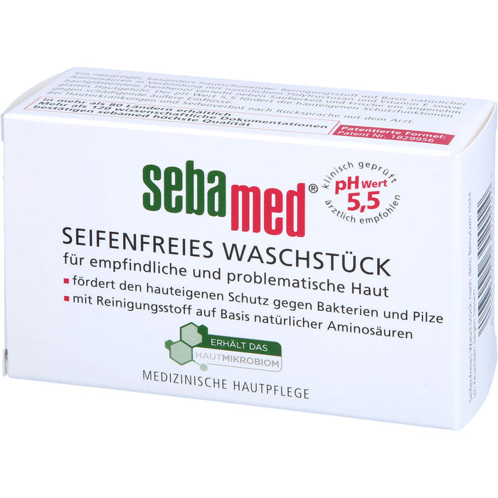 Sebamed seifenfreies Waschstück für empfindliche & problematische Haut, 150 g soins du corps