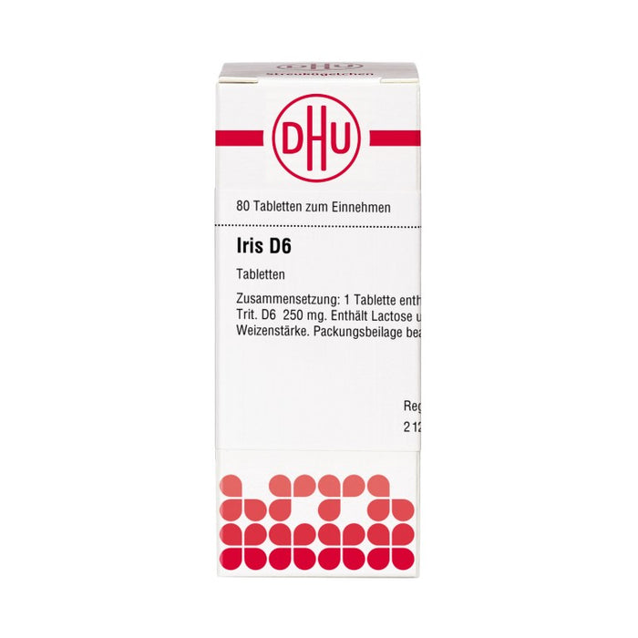 DHU Iris D6 Tabletten, 80 pcs. Tablets