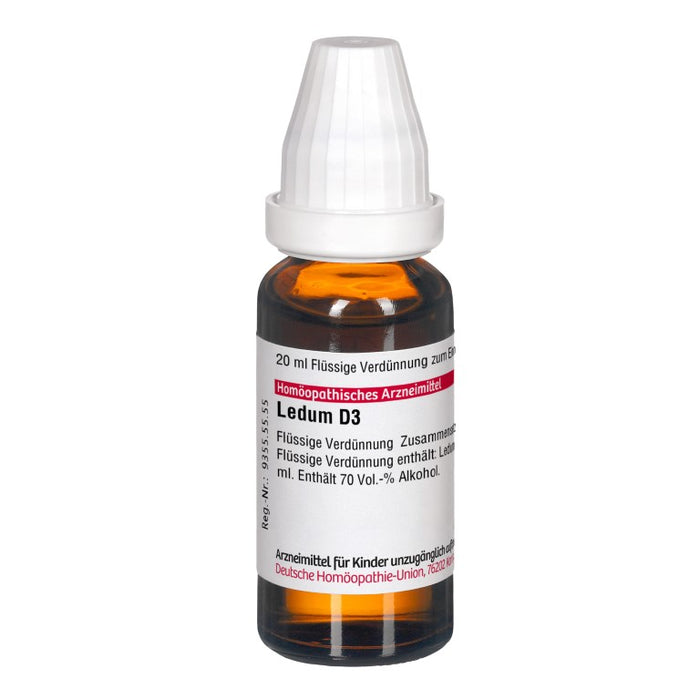 DHU Ledum D3 Dilution, 20 ml Lösung