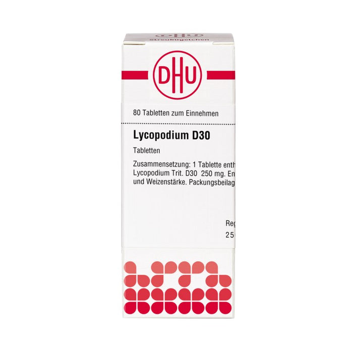 DHU Lycopodium D30 Tabletten, 80 pcs. Tablets