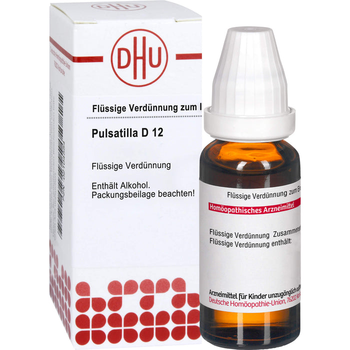 DHU Pulsatilla D12 Dilution, 20 ml Lösung