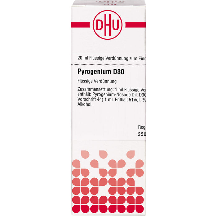 DHU Pyrogenium D30 Dilution, 20 ml Lösung