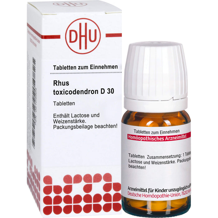 DHU Rhus toxicodendron D30 Tabletten, 80 St. Tabletten