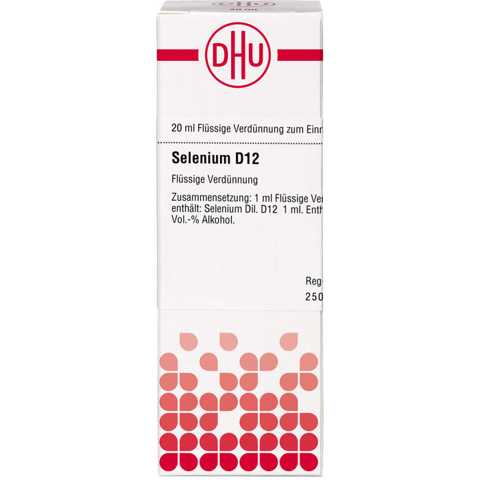 DHU Selenium D12 Dilution, 20 ml Lösung