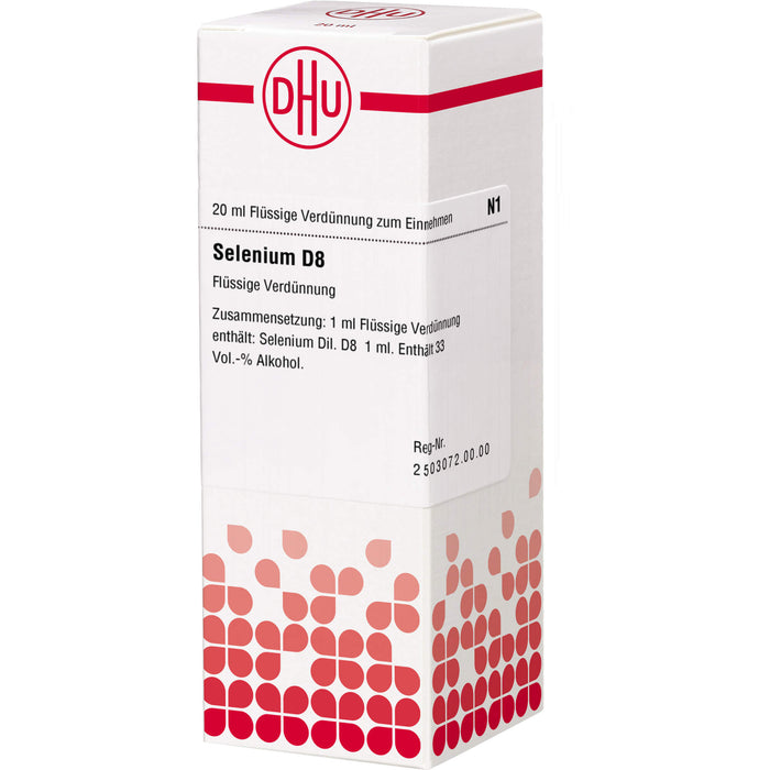 Selenium D8 DHU Dilution, 20 ml Lösung