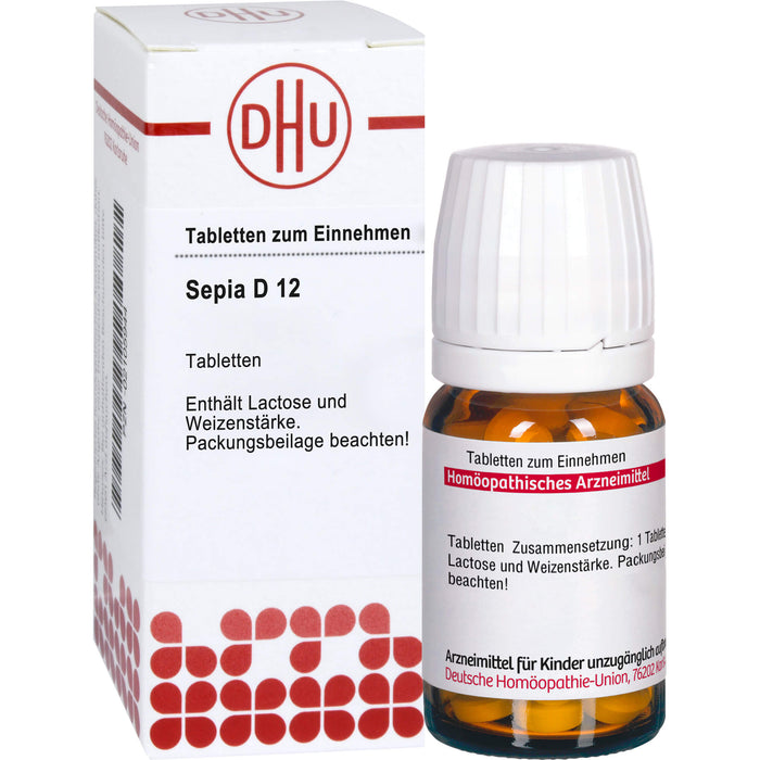 DHU Sepia D12 Tabletten, 80 St. Tabletten