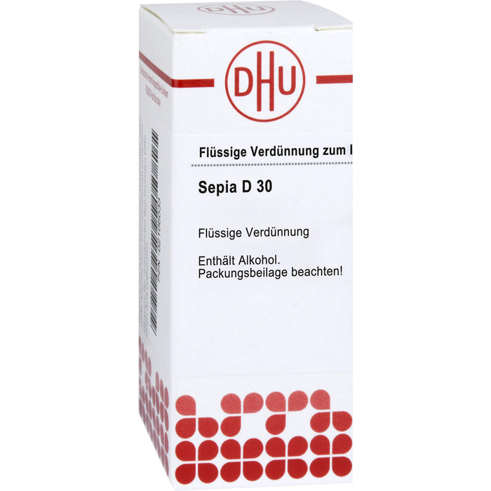 DHU Sepia D30 Dilution, 20 ml Lösung