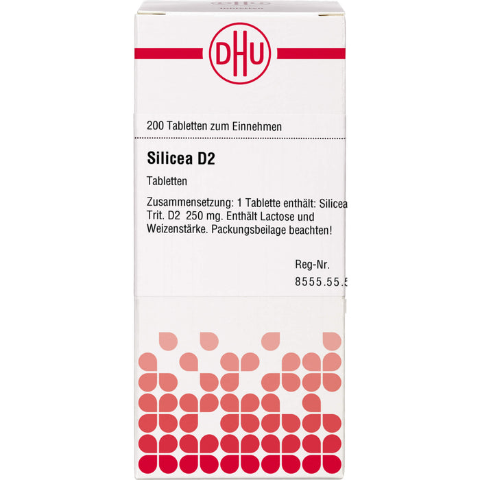 DHU Silicea D2 Tabletten, 200 St. Tabletten