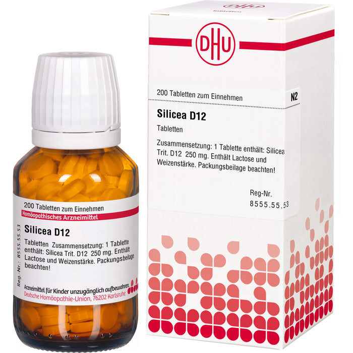 DHU Silicea D12 Tabletten, 200 St. Tabletten