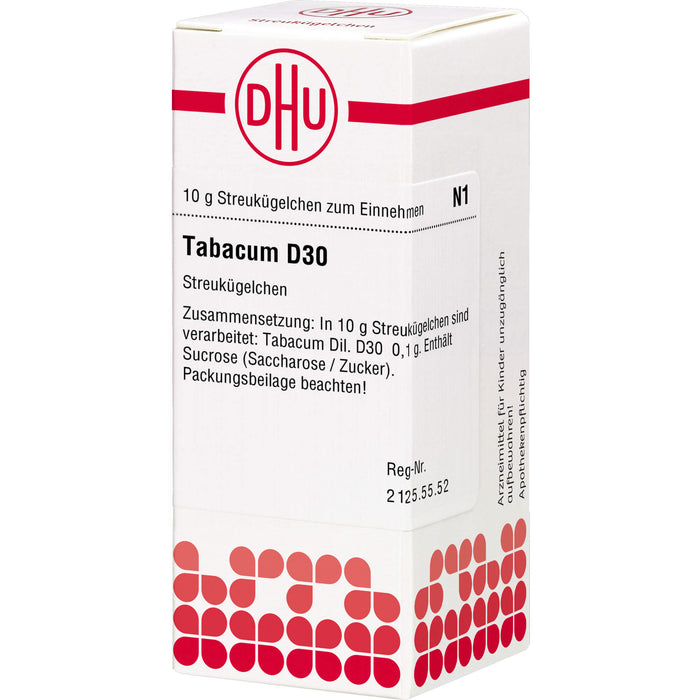 DHU Tabacum D30 Streukügelchen, 10 g Globules