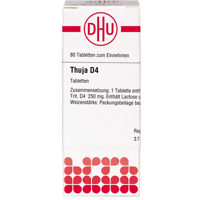 DHU Thuja D4 Tabletten, 80 St. Tabletten