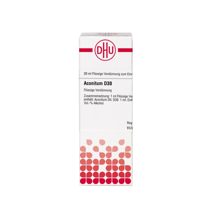 DHU Aconitum D30 Dilution, 20 ml Lösung