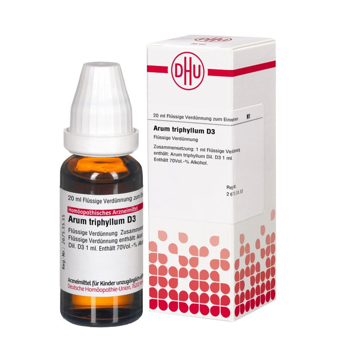 DHU Arum triphyllum D3 Dilution, 20 ml Lösung