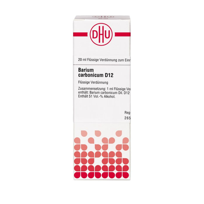 Barium carbonicum D12 DHU Dilution, 20 ml Lösung