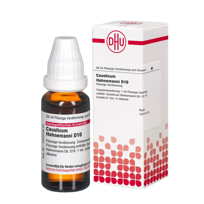 Causticum Hahnemanni D10 DHU Dilution, 20 ml Lösung