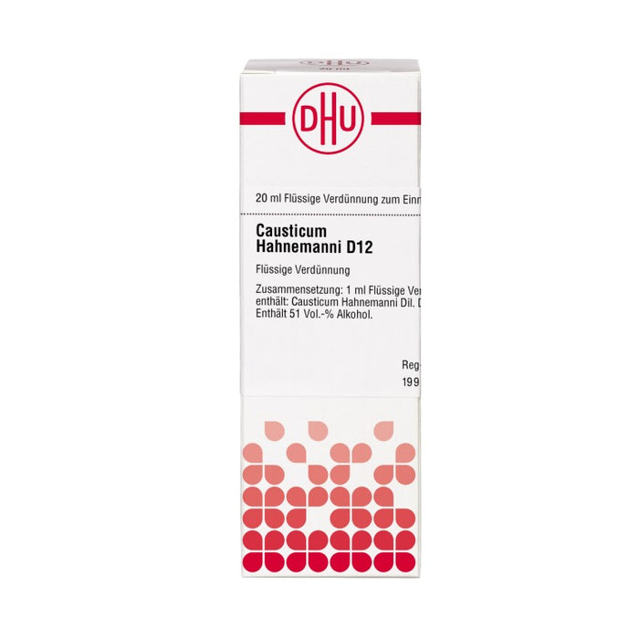 DHU Causticum Hahnemanni D12 Dilution, 20 ml Lösung