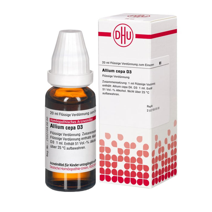 DHU Allium cepa D3 flüssige Verdünnung, 20 ml Lösung