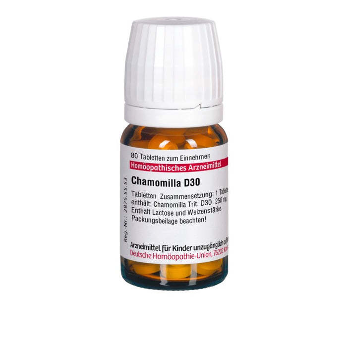 DHU Chamomilla D30 Tabletten, 80 St. Tabletten