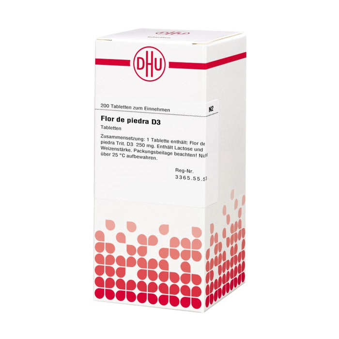 DHU Flor de Piedra D3 Tabletten, 200 St. Tabletten