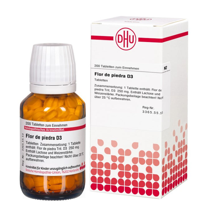 DHU Flor de Piedra D3 Tabletten, 200 St. Tabletten