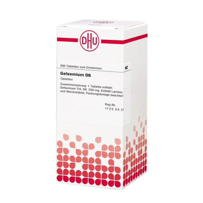 DHU Gelsemium D6 Tabletten, 200 St. Tabletten