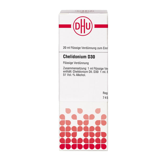 DHU Chelidonium D30 Dilution, 20 ml Lösung