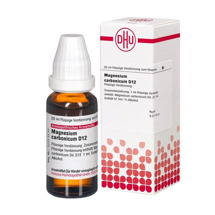 Magnesium carbonicum D12 DHU Dilution, 20 ml Lösung